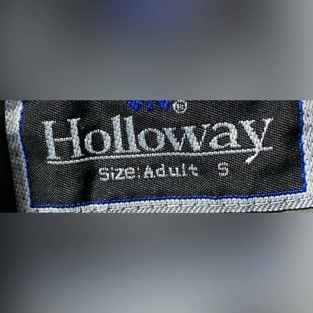 HOLLOWAY WINDBREAKER JACKET GREEN BLACK AND WHITE ADULT SIZES SMALL